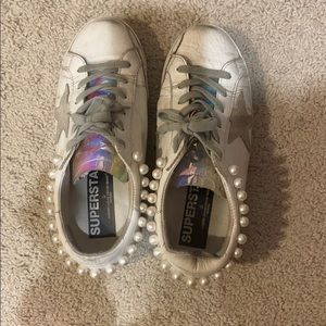 Golden goose pearl sneakers